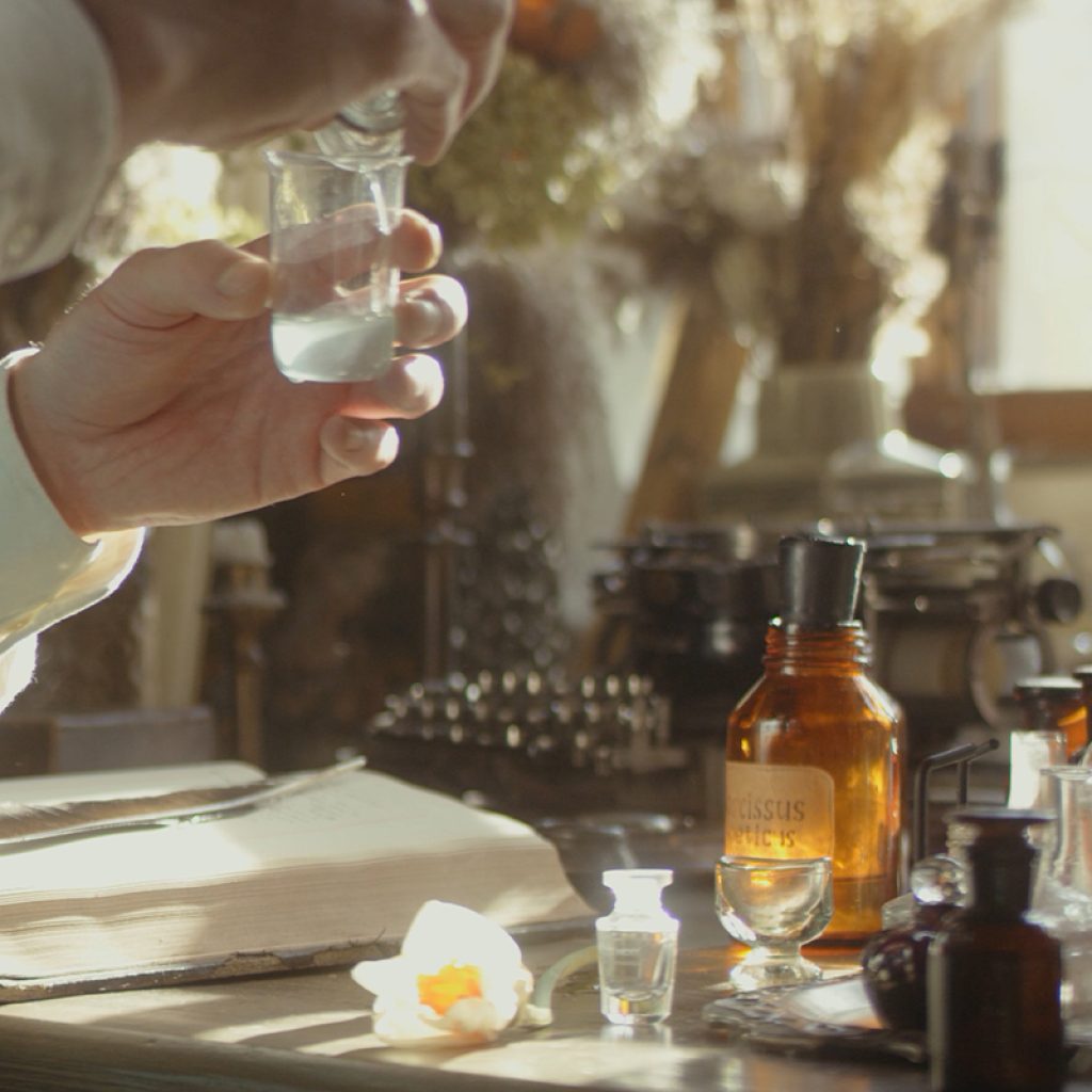 perfume-making